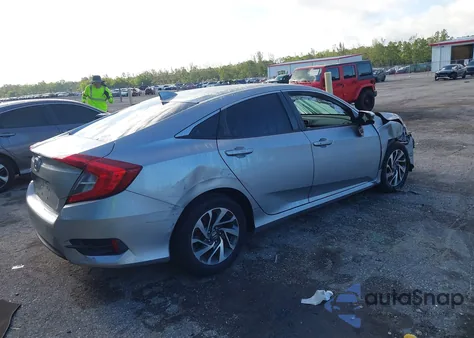 2017 Honda Civic Ex из США, поврежденный, VIN 19XFC2F78HE028813